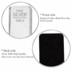 Metal Silver Bar Paperweight Decorative Showpiece for Office Table | Luxury Style Gift Item for Birthday Anniversary | Jewelry Shop Decor (Copy) - Image 5