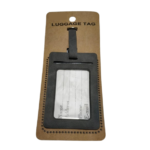 PU Leather Grey Luggage Tag | Bag Tag | School Bag Name Tag | Travel Accessory (Grey) - Image 7