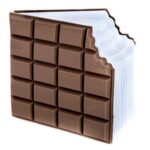 Chocolate Shaped Personal Desk Notepad Memo Book Small Diary - Image 9