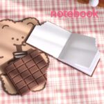 Chocolate Shaped Personal Desk Notepad Memo Book Small Diary - Image 8