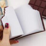 Chocolate Shaped Personal Desk Notepad Memo Book Small Diary - Image 7
