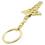 Doctor Logo Golden Plated Keychain Metal Keyring With Doctor Symbol/Caduceus - Image 6