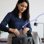 Memo Notepad A5 Diary Style with Sticky Notes and Clip Holder Along with Pen - Image 4