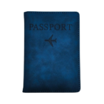 Wallet Case Organiser for Passport, Credit Cards, ID Cards & Boarding Passes for Travel (Blue) - Image 2