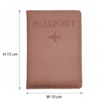 Wallet Case Organiser for Passport, Credit Cards, ID Cards & Boarding Passes for Travel (Pink) - Image 5